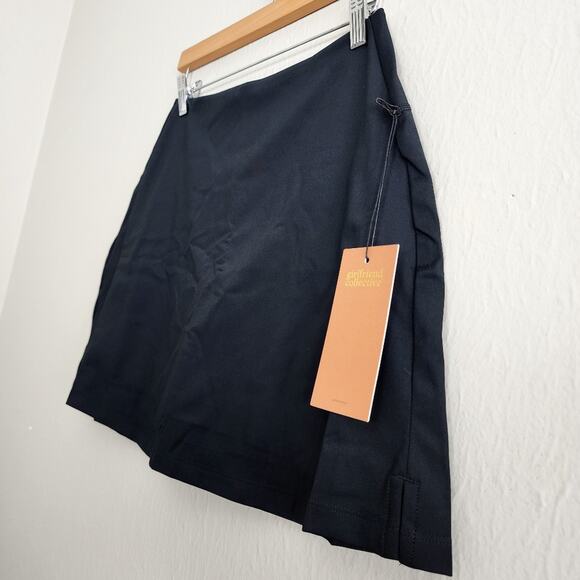 NWT Girlfriend Collective Sport Skort Mini Skirt S Black Compressive High Rise - Picture 7 of 12